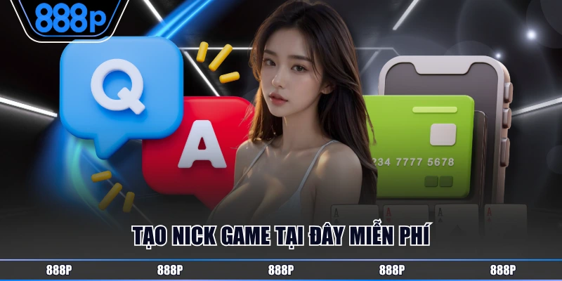 Tạo nick game tại đây miễn phí